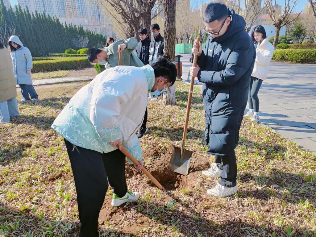 春光无限好 植树正当下 人工智能学院开展植树节系列活动 - 烟理论坛