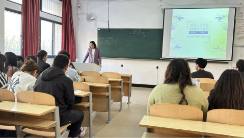 建筑工程学院举行2024届毕业生就业指导暨动员大会 - 烟理论坛